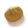 Oeil de tigre cabochon pierre fine 24x18x7mm gemme reiki chakra racine plexus solaire protection énergie négative magie