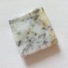 Agate dendrite cabochon pierre fine 22x22x5mm gemme multicolore reiki chakra plexus solaire racine coeur