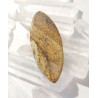 Jaspe paysage kalahari cabochon pierre fine 38x16x5mm gemme reiki chakra racine magique lithothérapie