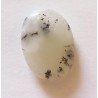 Agate dendrite cabochon pierre fine 16x11x6mm gemme multicolore reiki chakra plexus solaire racine coeur