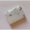 Agate dendrite cabochon pierre fine 18x12x4mm gemme multicolore reiki chakra plexus solaire racine coeur