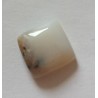Agate dendrite cabochon pierre fine 13x13x8mm gemme multicolore reiki chakra plexus solaire racine coeur