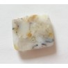 Agate dendrite cabochon pierre fine 28x18x5mm gemme multicolore reiki chakra plexus solaire racine coeur