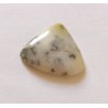 Agate dendrite cabochon pierre fine 21x18x5mm gemme multicolore reiki chakra plexus solaire racine coeur