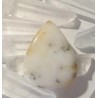 Agate dendrite cabochon pierre fine 30x24x2mm gemme multicolore reiki chakra plexus solaire racine coeur
